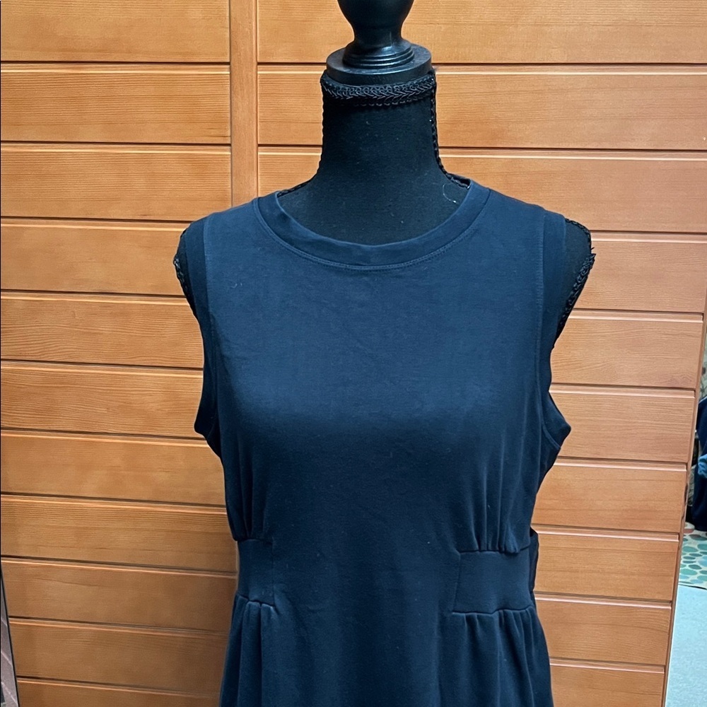 J Crew Sleeveless Black Dress Medium